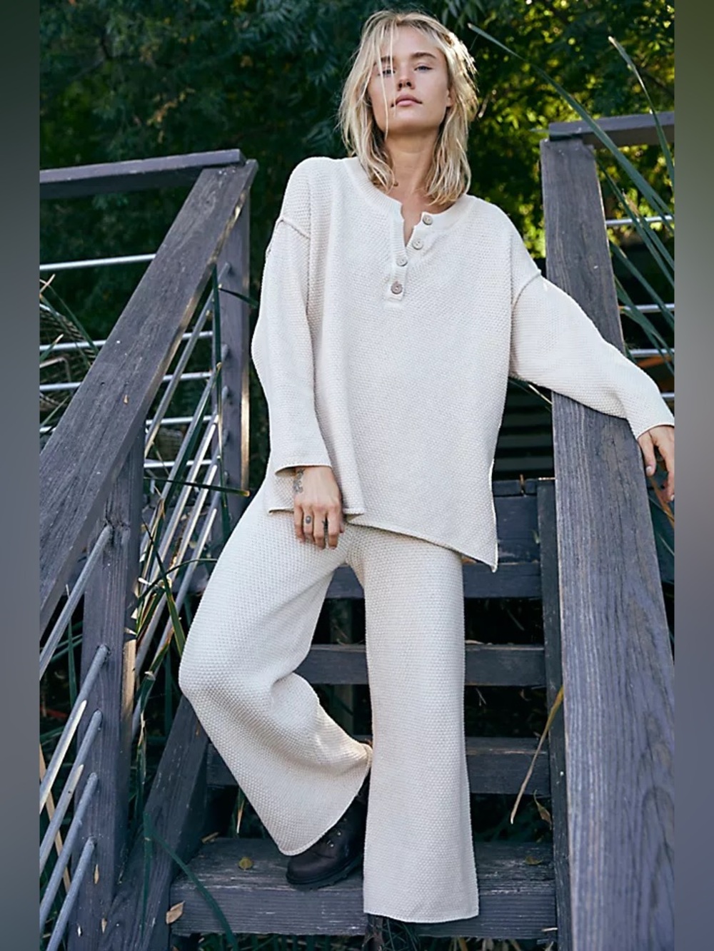 NWOT Free People Hailee Sweater set